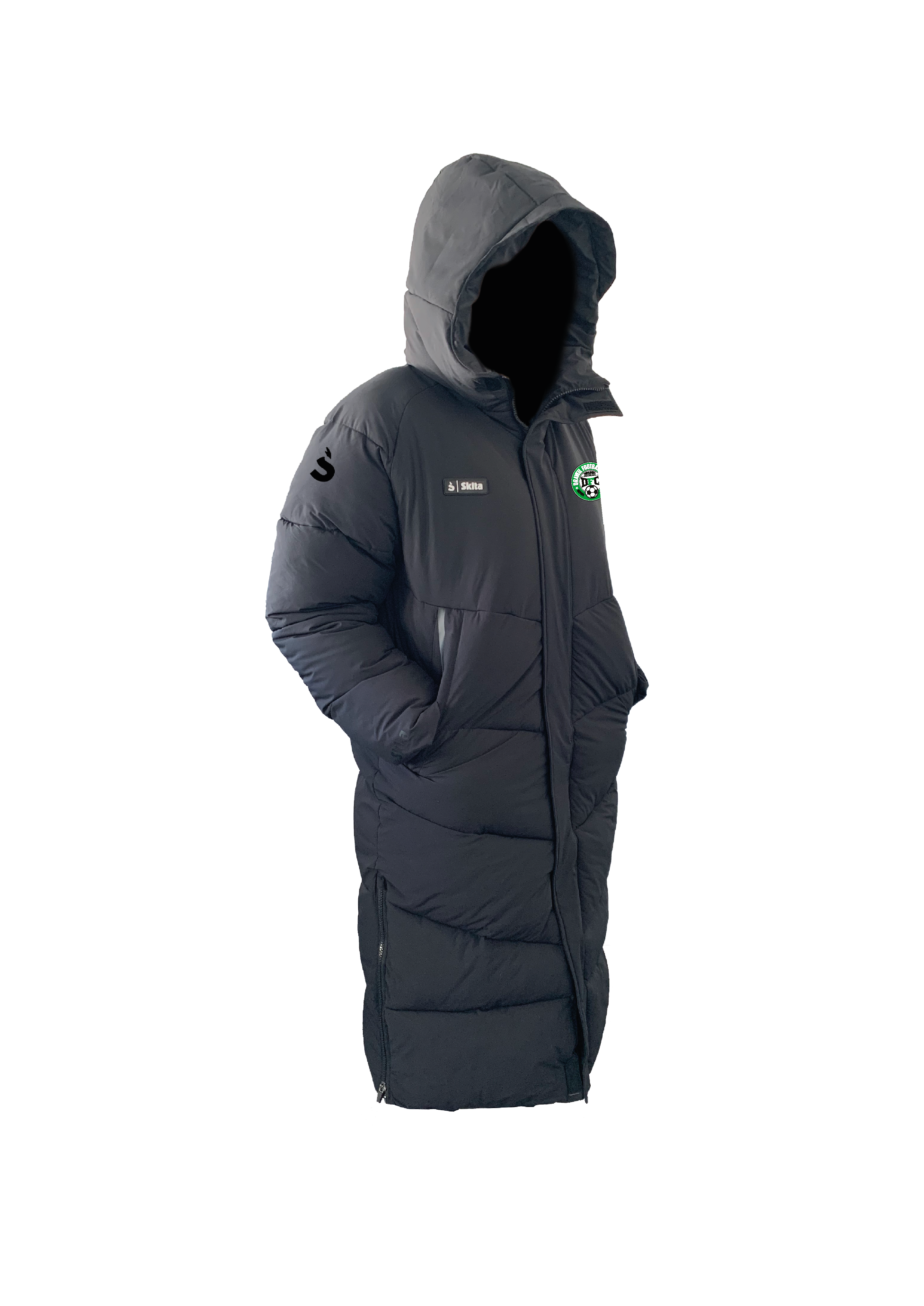 Parka SKITA'TECH noir (FC DRAVEIL)